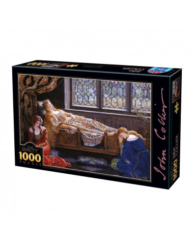 Frumoasa Din Padurea Adormita, Puzzle D-Toys John Collier, 1000