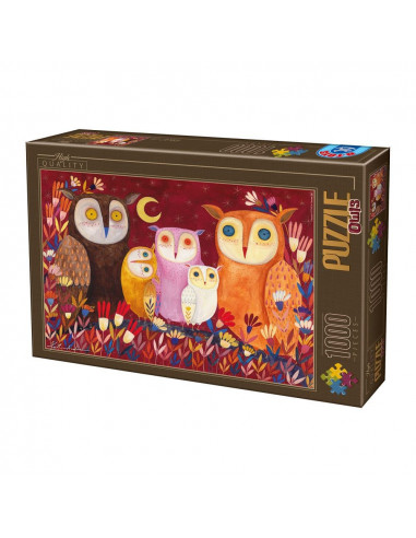 Bufnite,Puzzle D-Toys Kurti Andrea Model 1, 1000