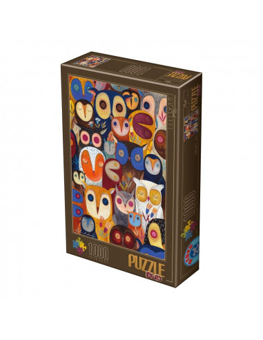 Bufnite,Puzzle D-Toys Kurti Andrea Model 2, 1000