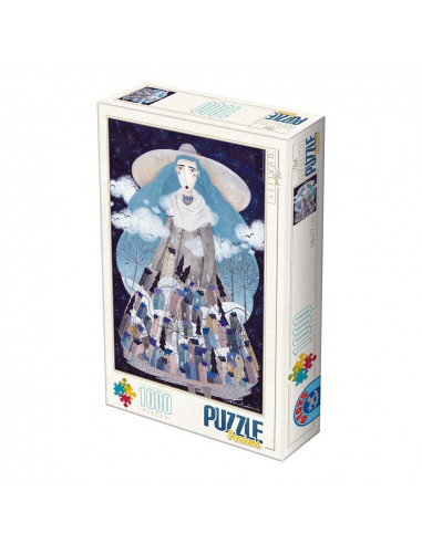 Iarna, Puzzle D-Toys Kurti Andrea Anotimpurile, 1000