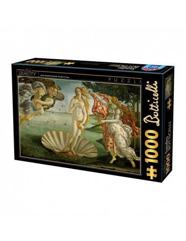 Nasterea Lui Venus, Puzzle D-Toys Sandro Botticelli, 1000