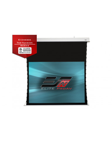 Ecran proiectie electric, 234 x 132 cm, incastrabil in tavan