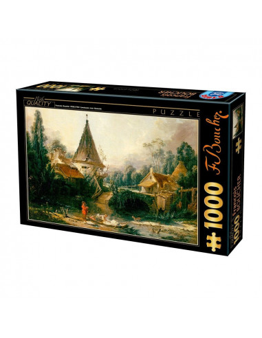 Peisaj Din Beauvais, Puzzle D-Toys Boucher, 1000