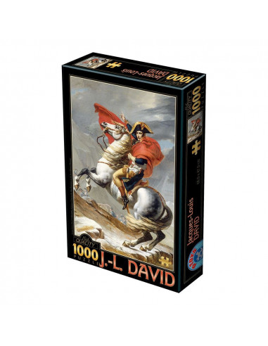 Napoleon Bonaparte Traversand Alpii, Puzzle D-Toys Jacques