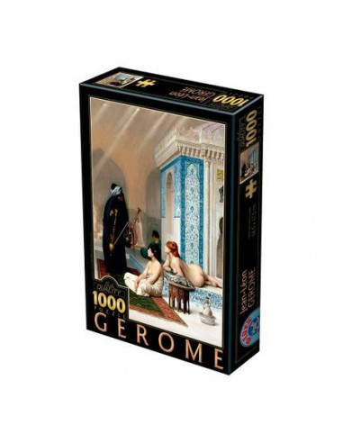 Pool In A Harem, Puzzle D-Toys Jean Leon Gerome, 1000