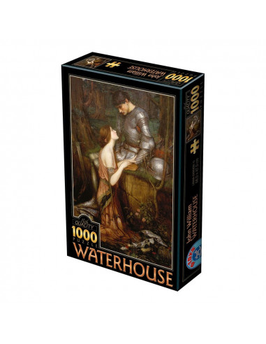 Lamia, Puzzle D-Toys Waterhouse, 1000 Piese,Uniq72757-3