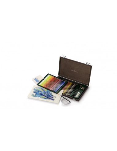 FC117536,Creioane colorate Faber-Castell Acuarela A.Durer, 36 culori, cutie metal FC117536,Creioane colorate Faber-Castell Acuarela A.Durer, 36 culori, cutie metal