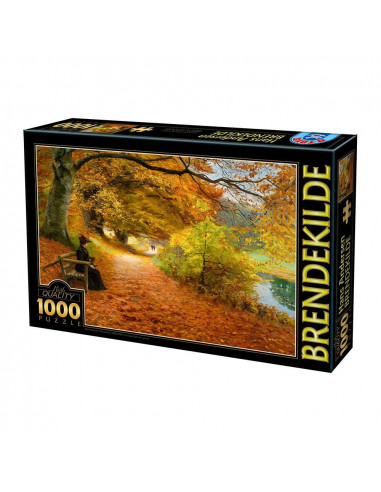 A Wooded Path In Autumn, Puzzle D-Toys Hans Andersen