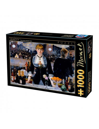 A Bar At The Folies-Bergeres, Puzzle D-Toys Manet, 1000