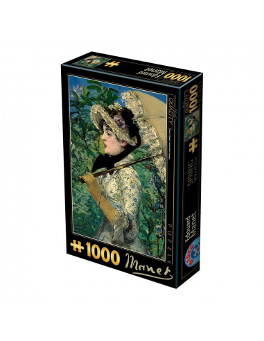 Primavara, Puzzle D-Toys Manet, 1000 Piese,Uniq73068-2