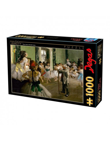 The Ballet Class, Puzzle Edgar Degas, 1000 Piese,Uniq72801-2