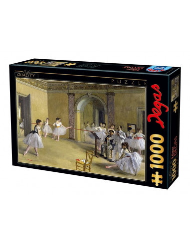 The Dance Foyer At The Opera, Puzzle Edgar Degas, 1000