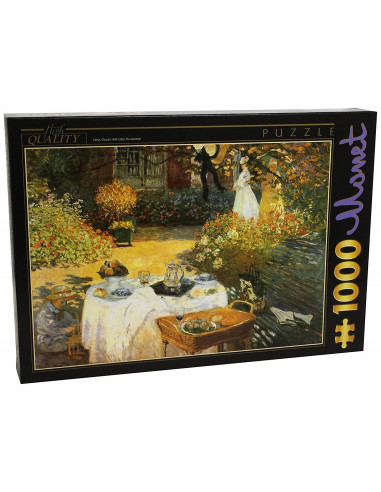 Pranzul, Puzzle D-Toys Claude Monet, 1000 Piese,Uniq67548-2