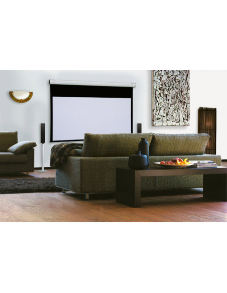 Ecran proiectie electric, perete/tavan, 300 x 225 cm, COMPACT