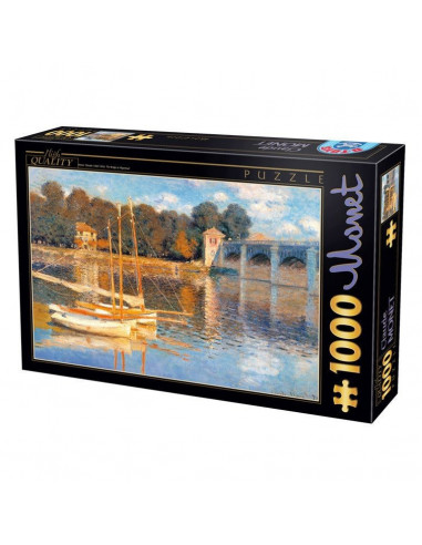 The Bridge At Argenteuil, Puzzle D-Toys Claude Monet, 1000