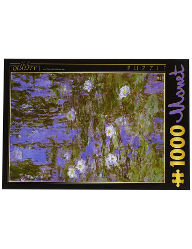 Water Lilies, Puzzle Claude Monet, 1000 Piese,Uniq67548-6