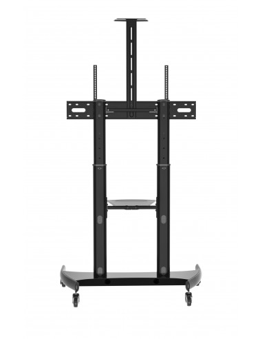 Stand TV mobil cu doua polite(max.5kg/polita) Blackmount