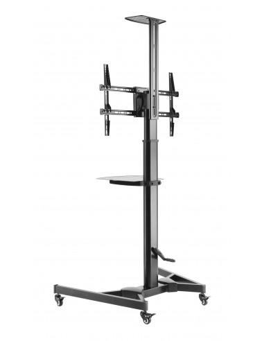 Stand TV mobil, telescopic cu doua polite(max.5kg/polita)