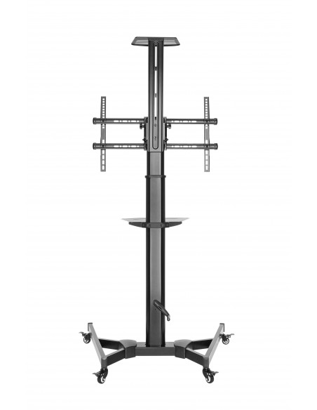 Stand TV mobil, telescopic cu doua polite(max.5kg/polita)