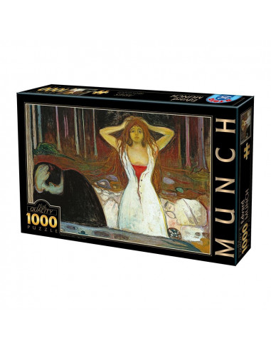 Cenusa, Puzzle D-Toys Edvard Munch, 1000 Piese,Uniq72832-2
