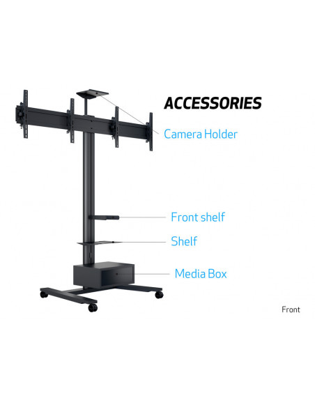 Stand TV Dual Multibrackets 5358, 40"-60", 2 x 50kg