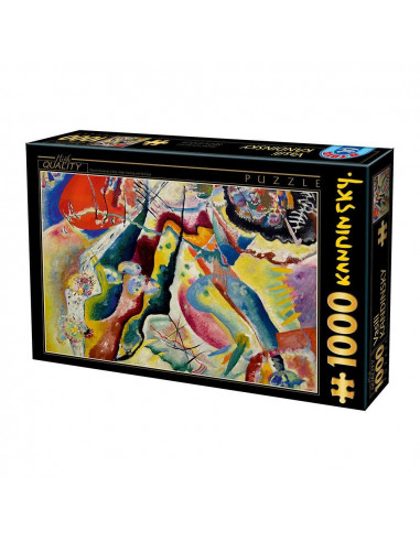Painting With Red Spot, Puzzle Wassily Kandinsky, 1000