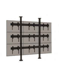 Stand Videowall 3x3 Vogel's FCVW3347 de podea-tavan, ecrane de 2