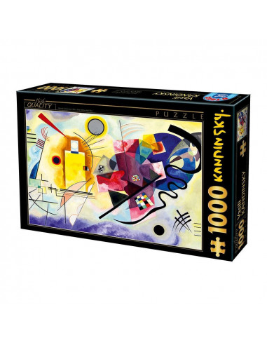 Rosu/Albastru, Puzzle Wassily Kandinsky, 1000 Piese,Uniq72849-3