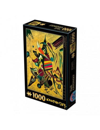 Puncte, Puzzle Wassily Kandinsky, 1000 Piese,Uniq72849-4