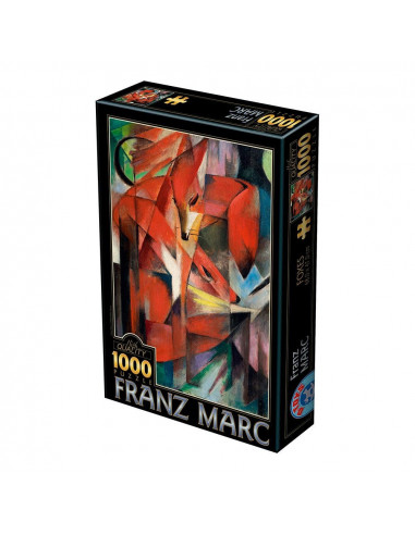 Vulpi, Puzzle D-Toys Franz Marc, 1000 Piese,Uniq72856-1