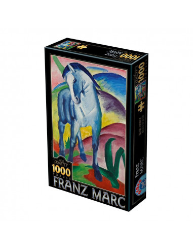 Cal Albastru, Puzzle D-Toys Franz Marc, 1000 Piese,Uniq72856-2