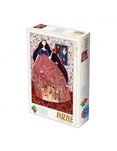 Alba Ca Zapada, Puzzle D-Toys Basme Kurti Andrea, 1000
