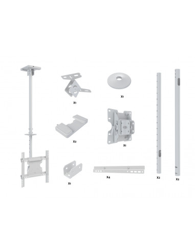 Suport TV tavan Single 3000 Multibrackets MB-2494, diagonala