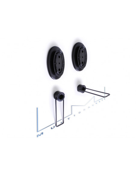 Suport TV de perete fix cu fir Multibrackets MB-5040, diagonale