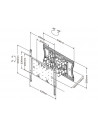 Suport TV reglabil Super Slim Multibrackets MB-9697, diagonala