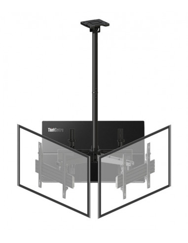 Suport de tavan pentru 3 Televizoare Multibrackets model MBC3U