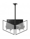 Suport de tavan pentru 3 Televizoare Multibrackets model MBC3U
