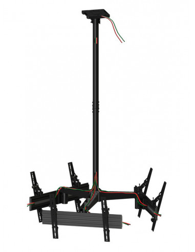 Suport de tavan pentru 3 Televizoare Multibrackets model MBC3U