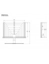 Suport TV de masa Multibrackets MB-1114,VESA 400x400, diagonala