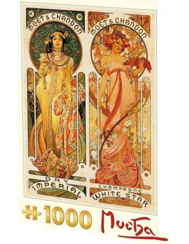 Moët & Chandon Imperial And White Star, Puzzle D-Toys Alphonse