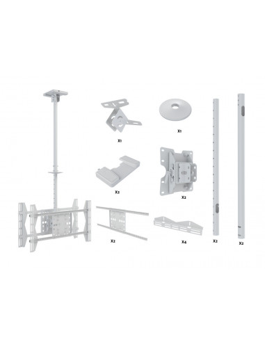 Suport TV de tavan B2B Multibrackets 2524, 55"-70"