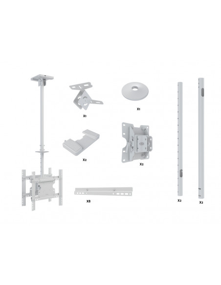 Suport TV B2B de tavan, reglabil, Multibrackets 2500, 32"-55"