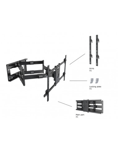 Suport TV perete Multibrackets MB-6546, Long Reach Arm 910mm