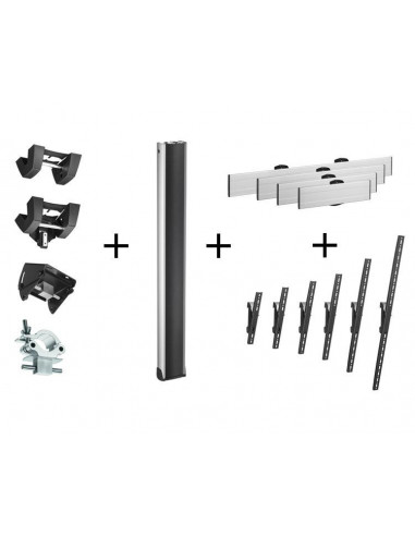 Suport TV tavan, reglabil, Vogel's PUC4, 32''-80''(81cm-200cm)