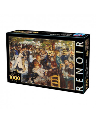 Dance At Le Moulin De La Galette, Puzzle D-Toys Pierre Auguste