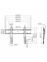 Suport TV de perete Vogel's PFW6810, 55"-100", max 75kg,PFW 6810