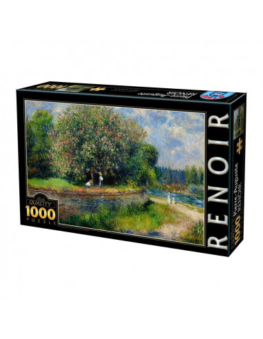 Chestnut Tree In Bloom, Puzzle D-Toys Pierre Auguste Renoir