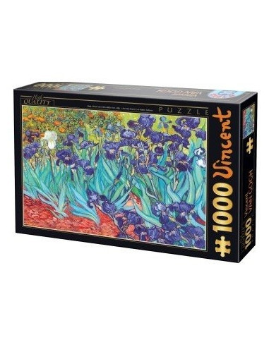 Irises, Puzzle D-Toys Vincent Van Gogh, 1000 Piese,Uniq66916-3