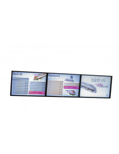 Suport perete Menuboard cu 3 Display-uri Vogel's MBOARD P3 2