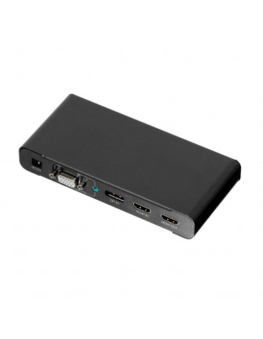 Displayport+HDMI+VGA+audio la HDMI Switch+converter, Lindy,38272